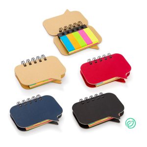 Set argollado de memos adhesivos